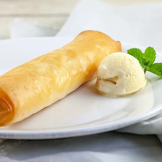 Banaan in filodeeg