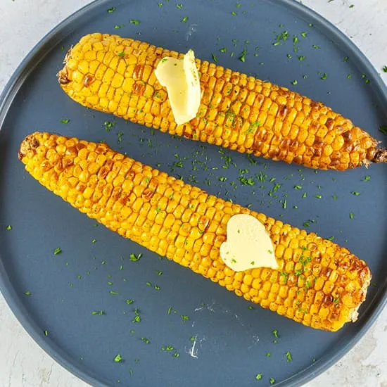 Recept: Maiskolven uit de airfryer