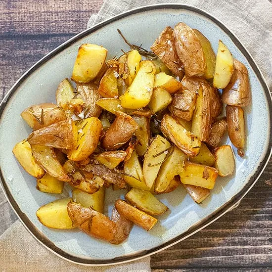Recept: Roseval wedges uit de oven