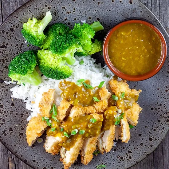 Recept: Kip katsu curry