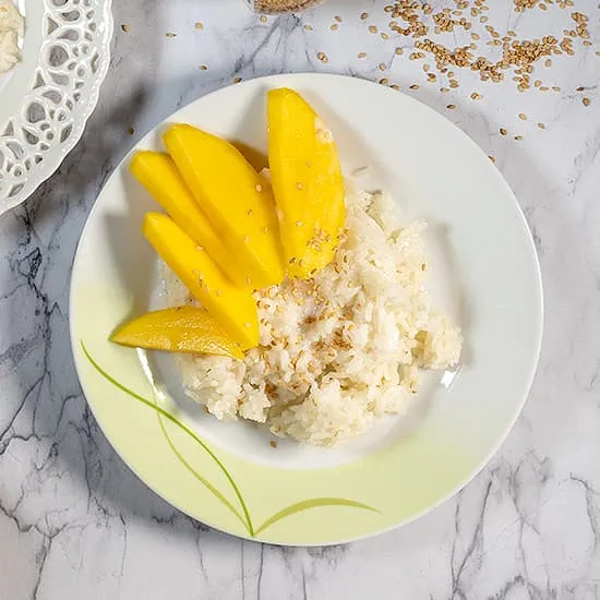 Mango sticky rice