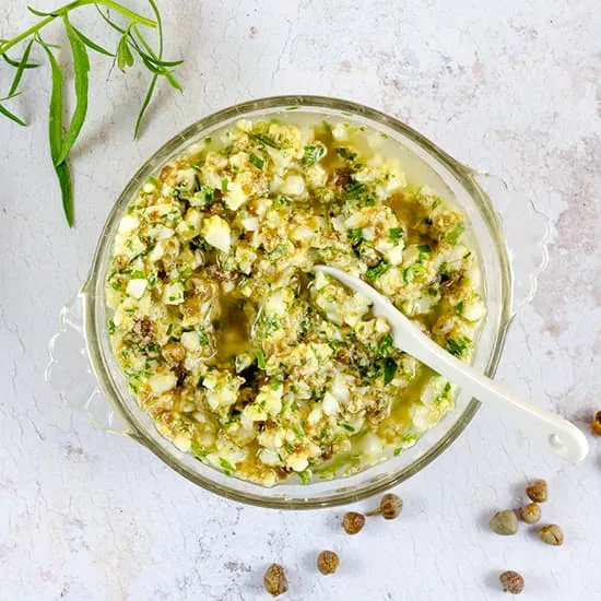 Recept: Gribiche saus