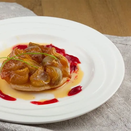 Recept: Mini sjalot tarte tatin