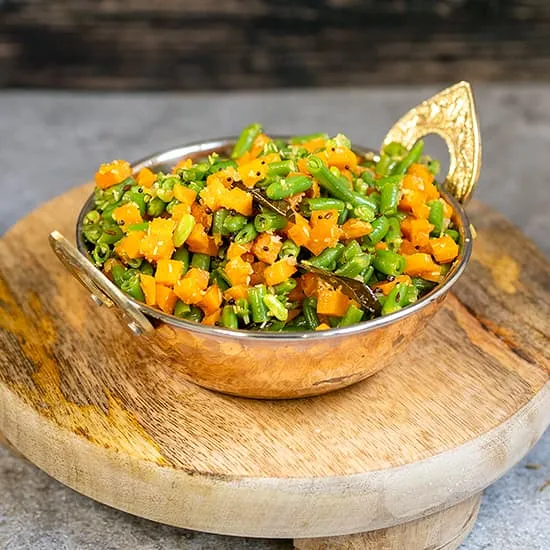 Recept: Poriyal - Indiase gebakken groenten