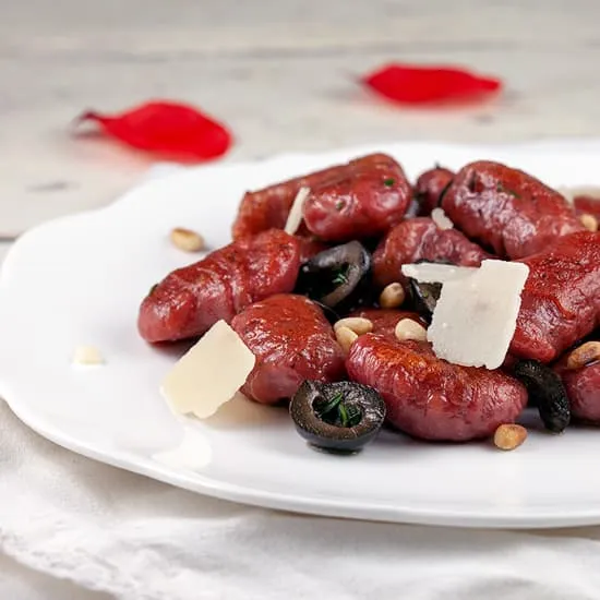 Recept: Rode bieten gnocchi