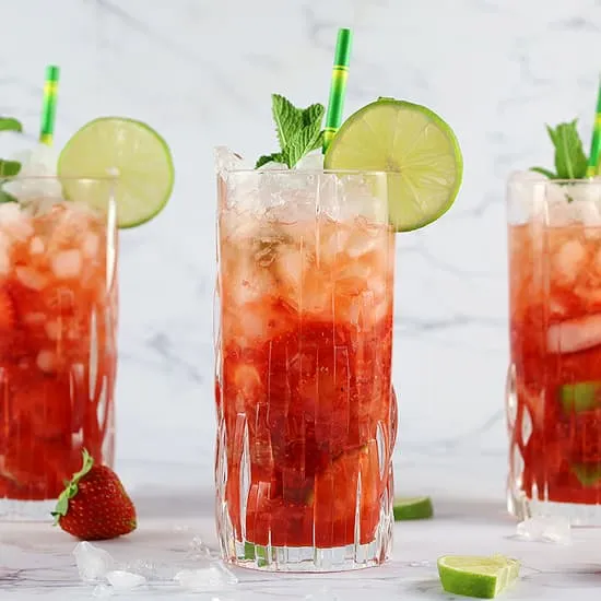 Recept: Strawberry Mojito