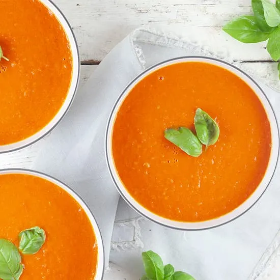 Recept: Geroosterde tomatensoep