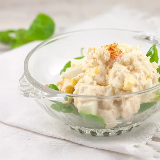 Recept: Krabsalade