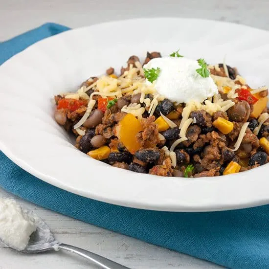 Recept: Mexicaans eenpansgerecht met bonen en gehakt