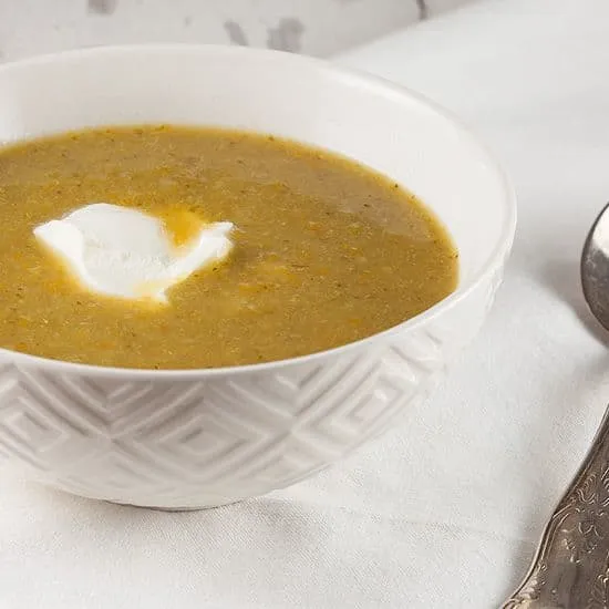 Broccolisoep uit de slowcooker