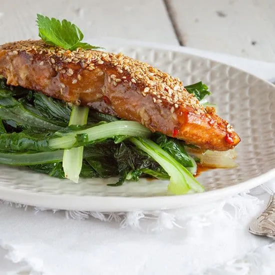 Recept: Zalm met sesamkorst