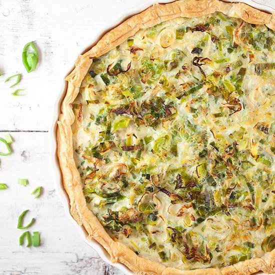 Recept: Flamiche picarde