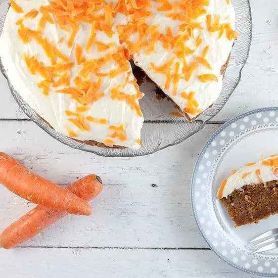 Recept: Carrot cake (worteltjestaart)