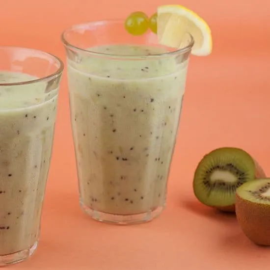 Recept: Kiwi-druiven smoothie