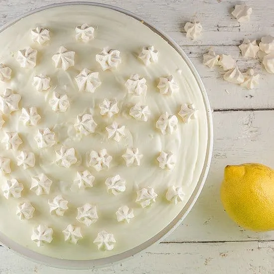 Recept: Citroen kwarktaart met meringues