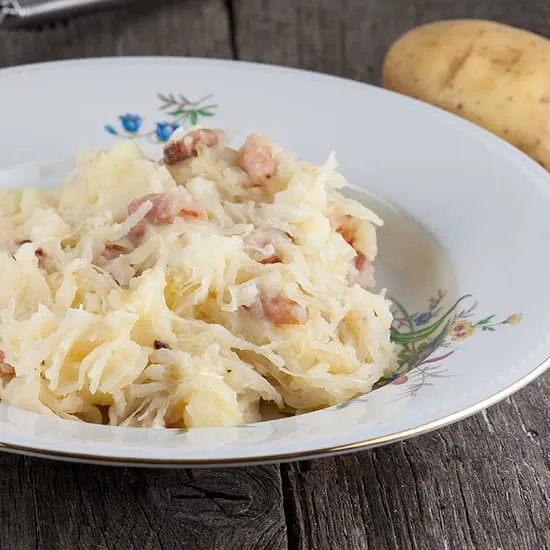 Recept: Zuurkoolstamppot