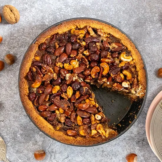 Recept: Notentaart