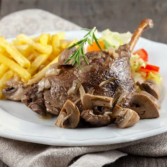 Recept: Eend uit de slowcooker