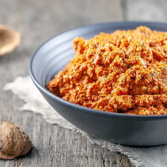 Recept: Muhammara - walnoot-paprika dip