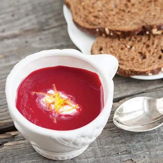 Recept: Rode bietensoep
