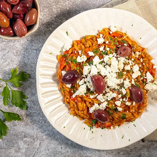 Recept: Volkoren orzo met tomaat