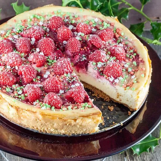 Recept: Kerstmis cheesecake
