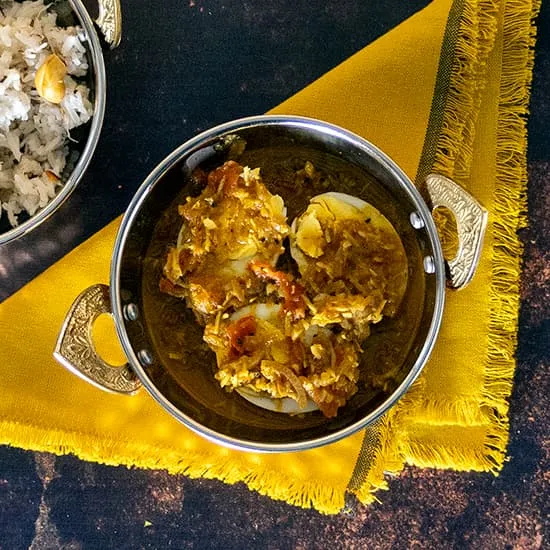Eiercurry met kokos