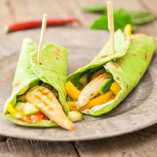 Spinazietortilla's