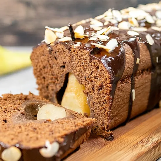 Recept: Chocoladecake met peren