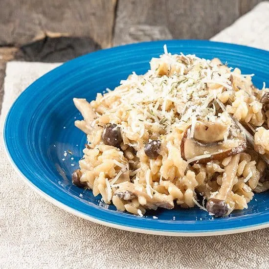 Recept: Champignonrisotto