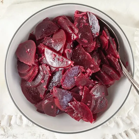 Recept: Rode bietensalade