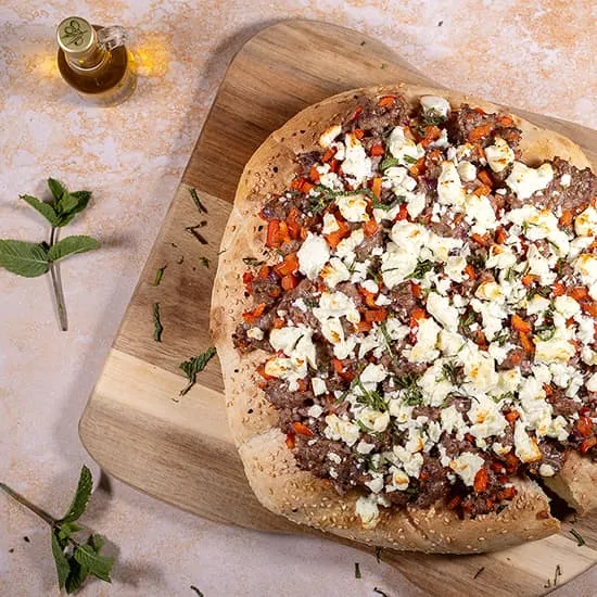 Recept: Turks brood gevuld met gehakt
