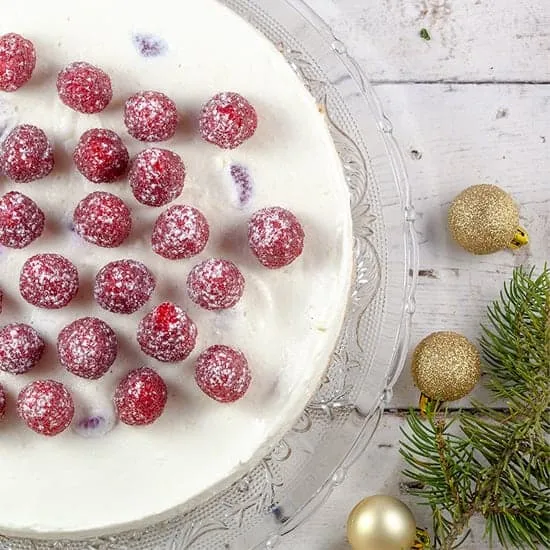Recept: Frambozen cheesecake