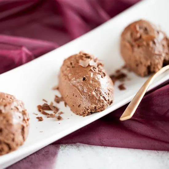 Zachte chocolademousse