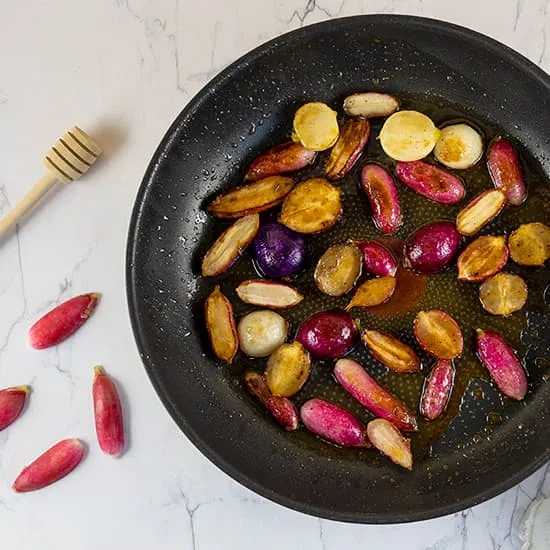 Recept: Gebakken radijsjes