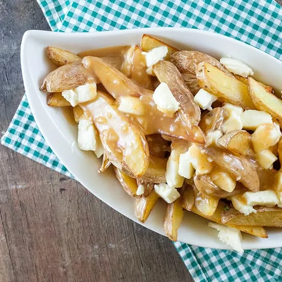 Recept: Poutine