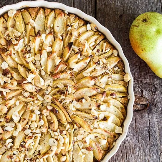 Recept: Hazelnoten cake met peer
