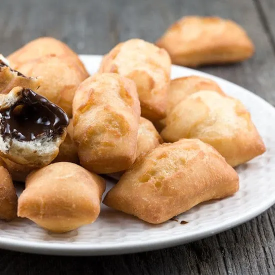 Chocolade beignets