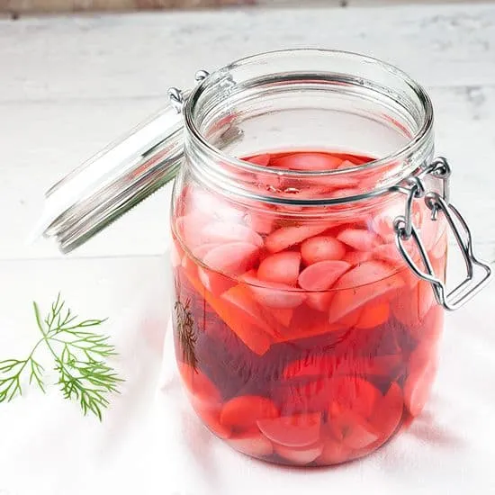 Recept: Ingemaakte radijsjes