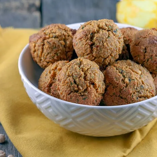 Recept: Geroosterde paprika falafel uit de oven