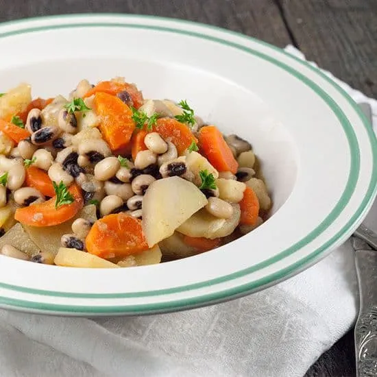 Recept: Vegetarische zwarte bonen stoofpot