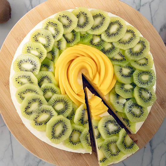 Tropische cheesecake