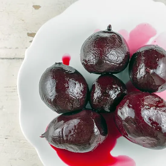 Recept: Geroosterde rode bieten