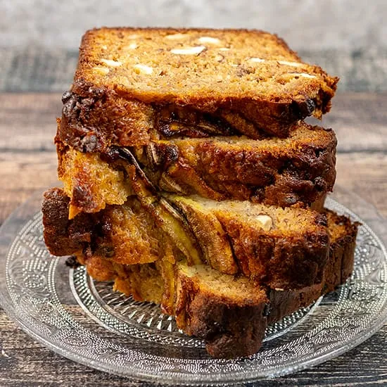 Recept: Bananenbrood met hazelnoten