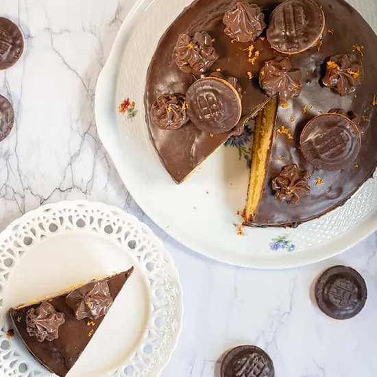 Recept: Jaffa cake taart