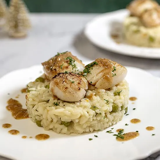 Recept: Champagne risotto met coquilles