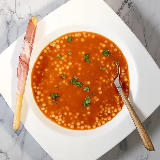 Recept: Tomatensoep met pasta