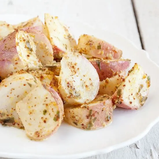 Recept: Meiknol partjes in mosterd