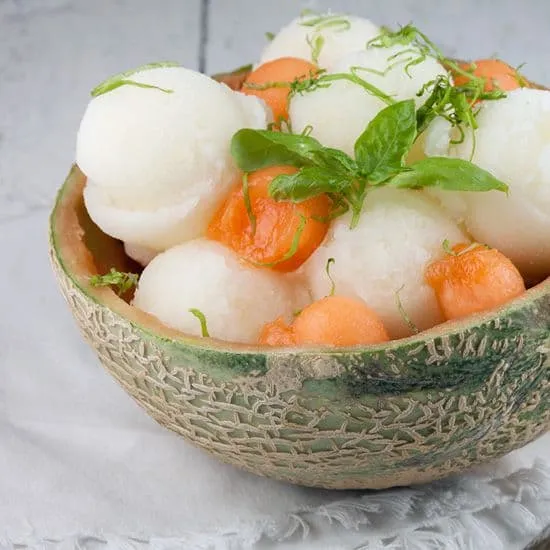 Recept: Meloen sorbet