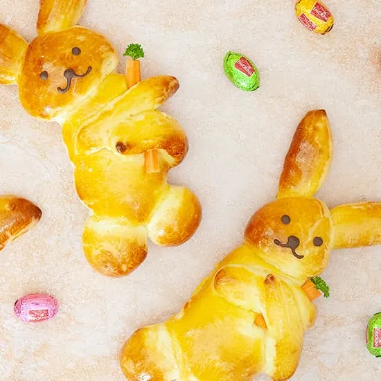 Recept: Paashaas broodjes